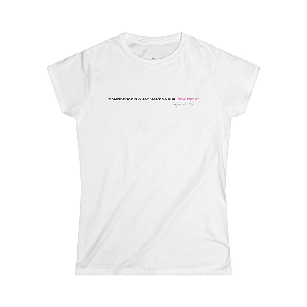 Thumbnail: Women's Confidence Tee - WHITE