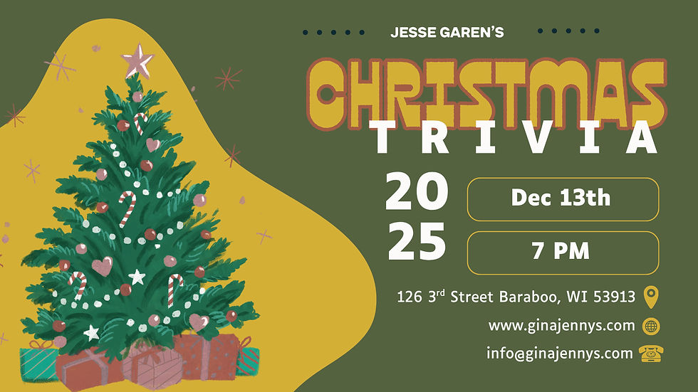 Christmas Trivia With Jesse!