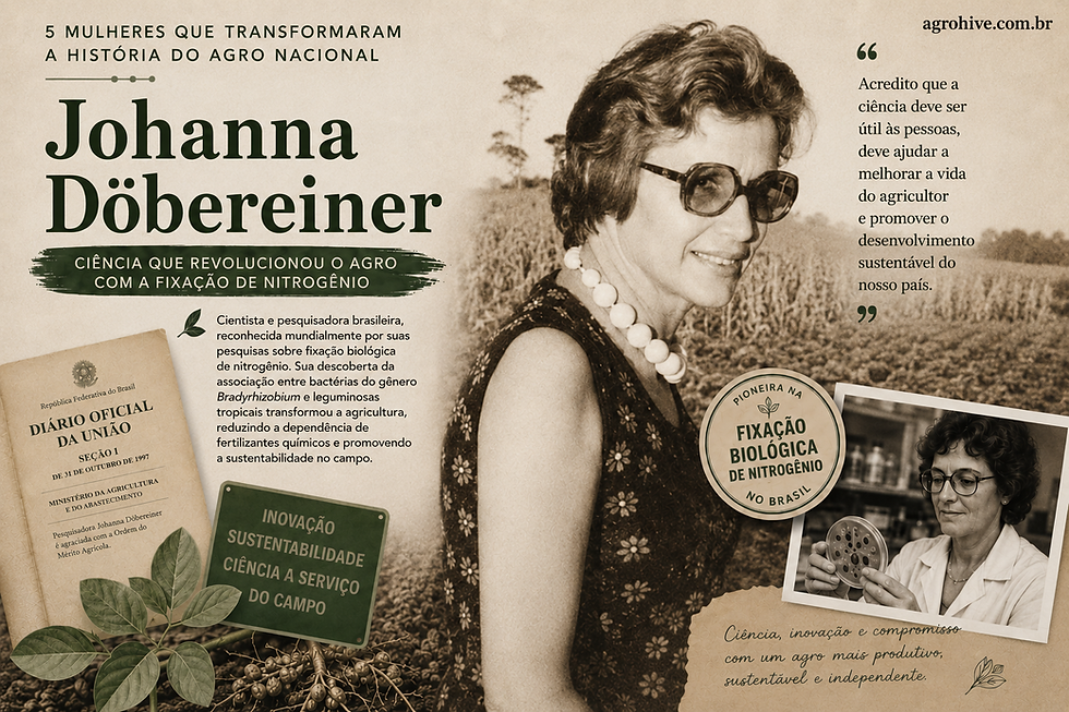 Johanna Döbereiner: a cientista que ajudou a transformar o agro brasileiro