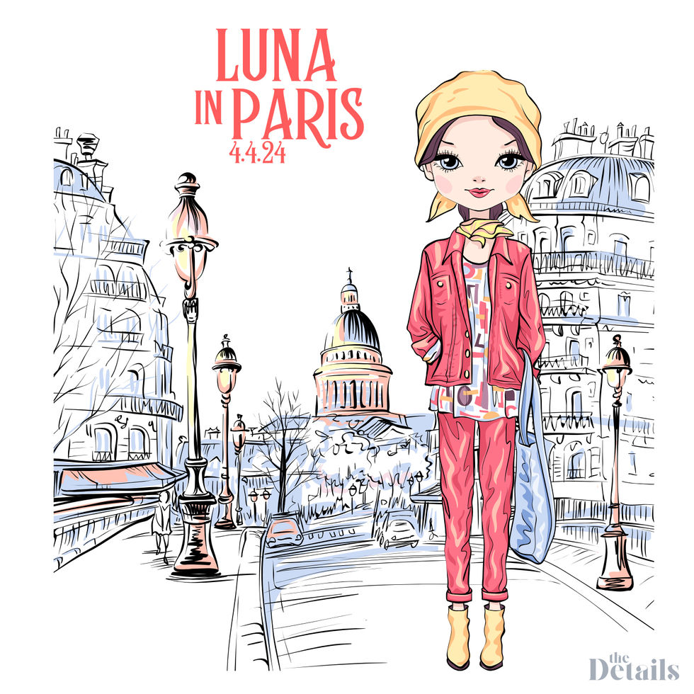 Bat Mitzvah branding I designed featuring an Emily in Paris theme — including the logo, swag, and custom accessories to match the chic Parisian vibe.