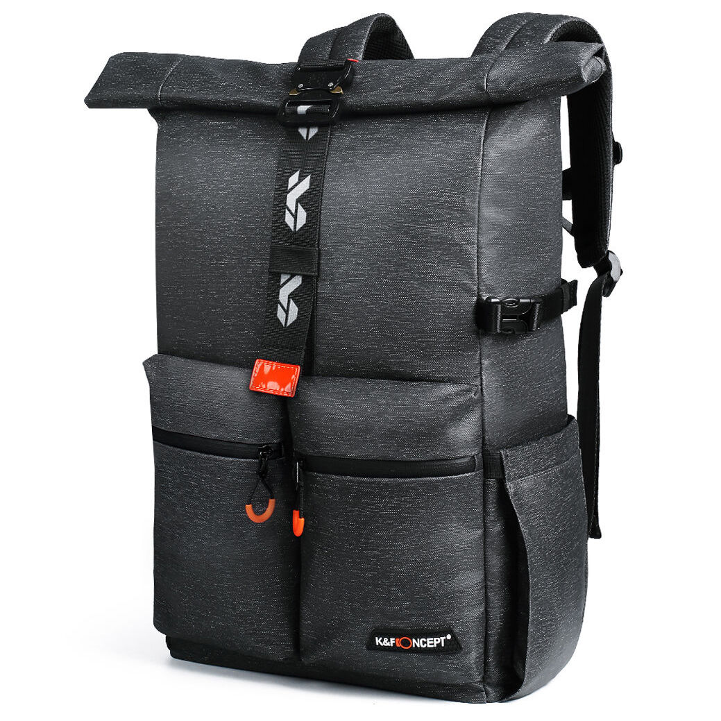 Mochila K&F Concept extensible de 30 a 41 litros, gris