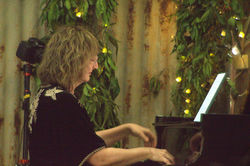 a13 Bernadette playing