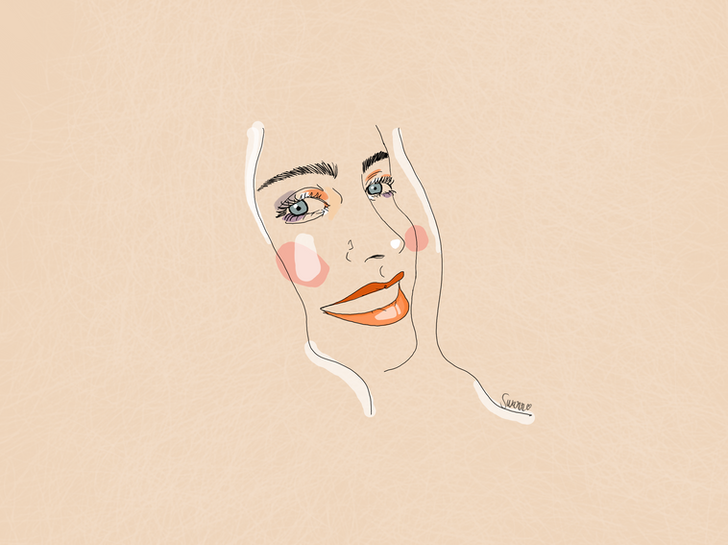 Self-Portrait section #2