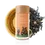 Thumbnail: Open Door Tea Peach Oolong Tea container. Logo with hamster sipping tea. Loose-leaf tea and tea color backdrop.