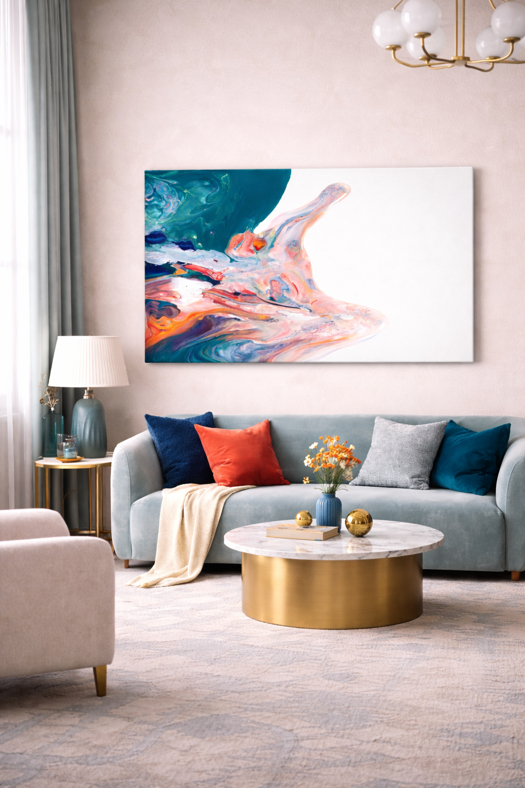 Quadro Decorativo • Matéria em Fluxo