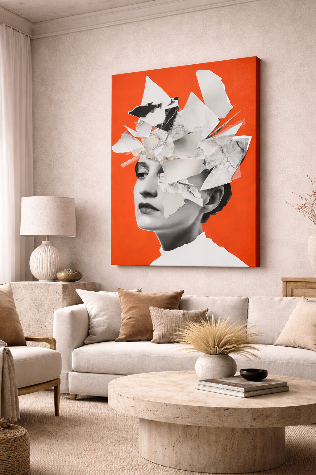 Quadro Decorativo / A mulher