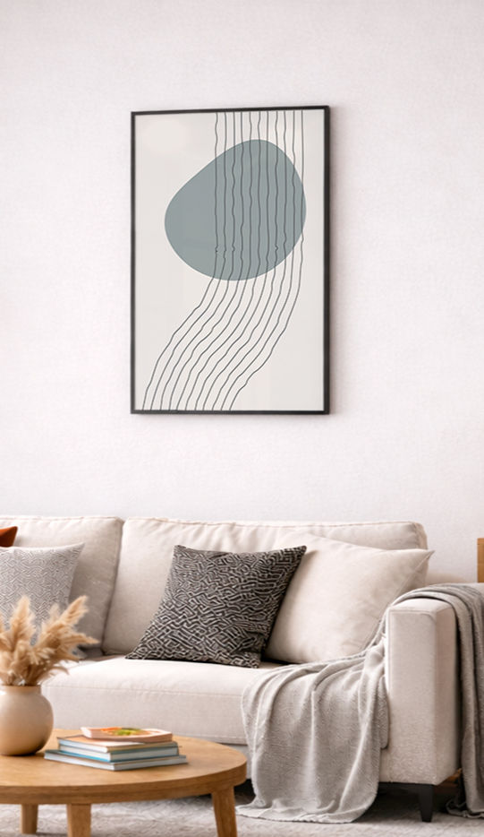 Miniatura: Quadro Decorativo • Forma Delicada
