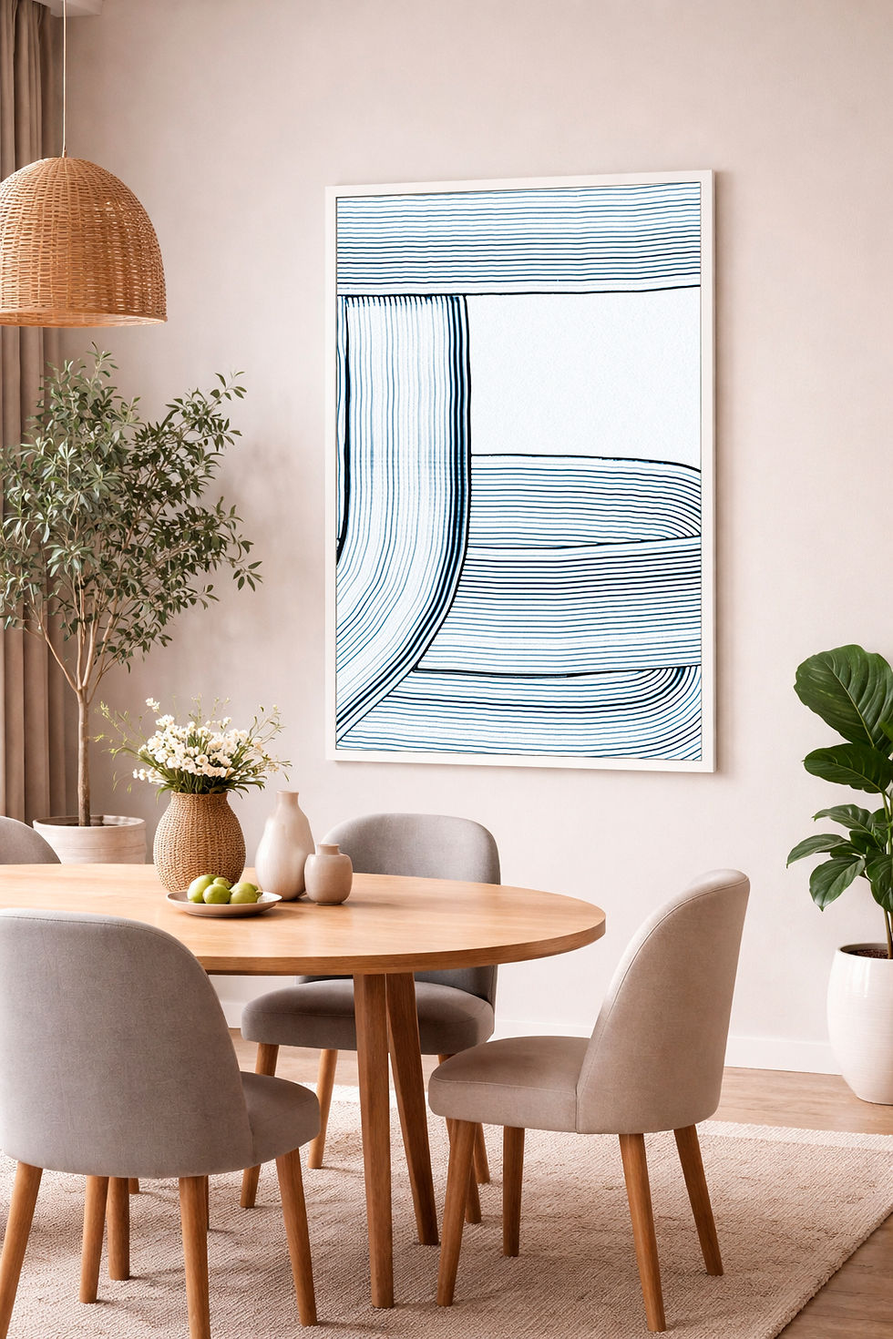 Miniatura: Quadro Decorativo • O Traço