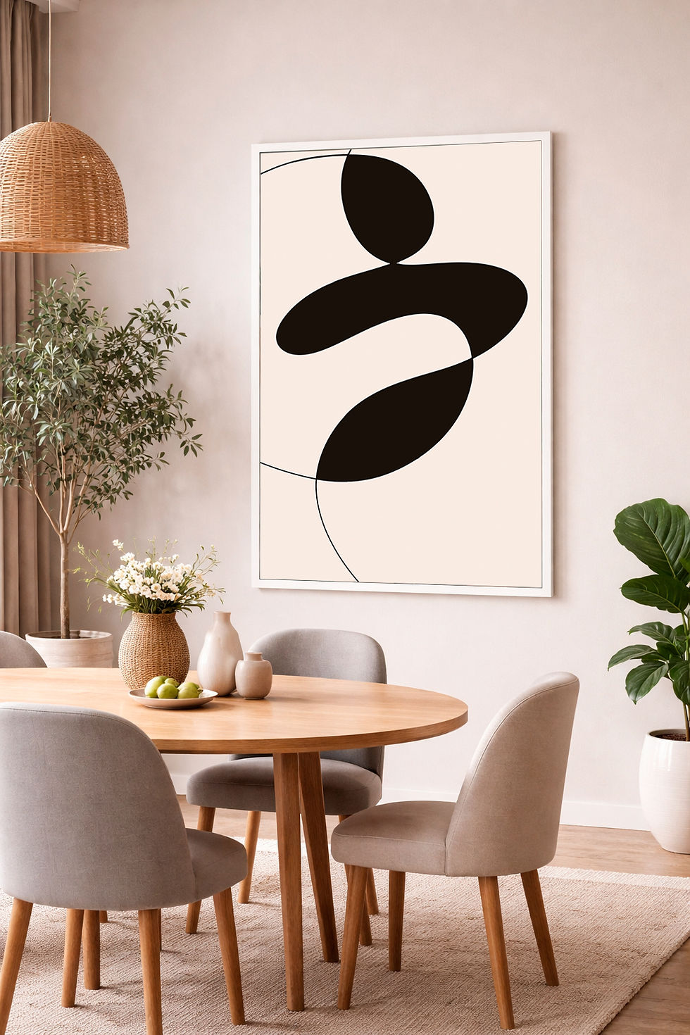 Miniatura: Quadro Decorativo • Entre Curvas