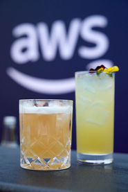 Cocktail with Ferrari and AWS and Holy Water