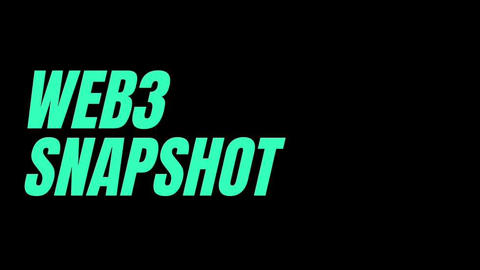 Web3: Look At Where We Are