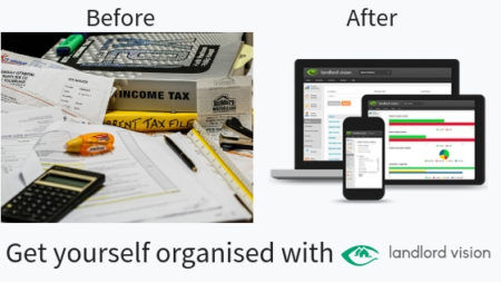 be organised with landlord vision