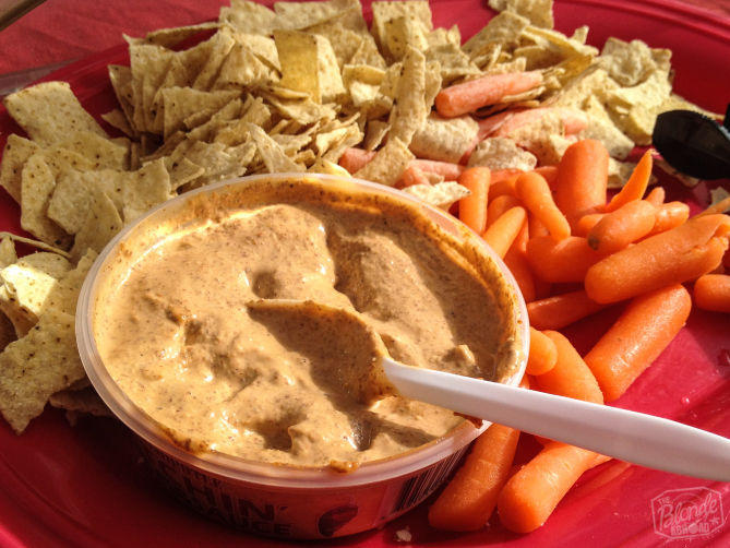 Almond based dip, Bitchin' Sauce. Best stuff ever!