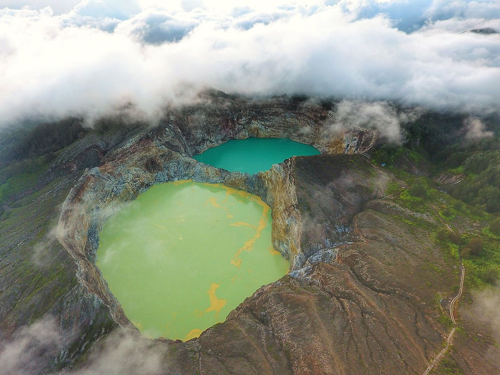 Kelimutu Volcanic Lakes