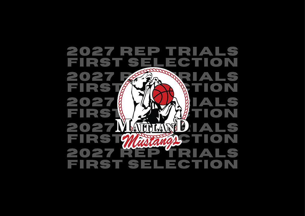 Maitland Mustangs 2027 Junior Representative Trials 1st Selection
