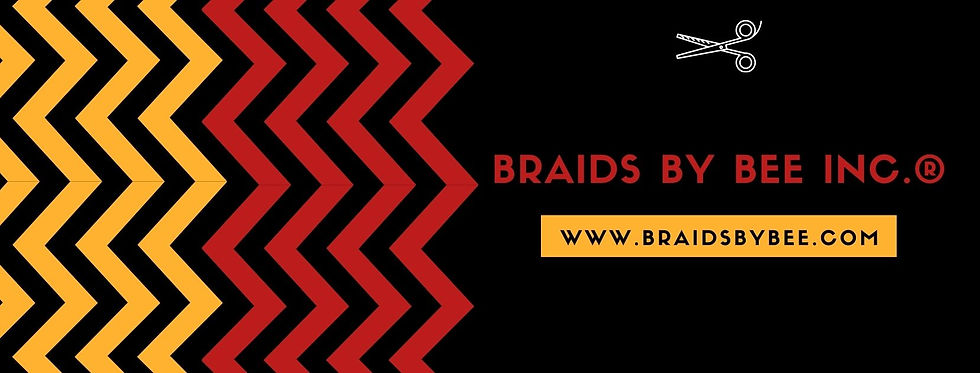 Braids by bee inc. banner