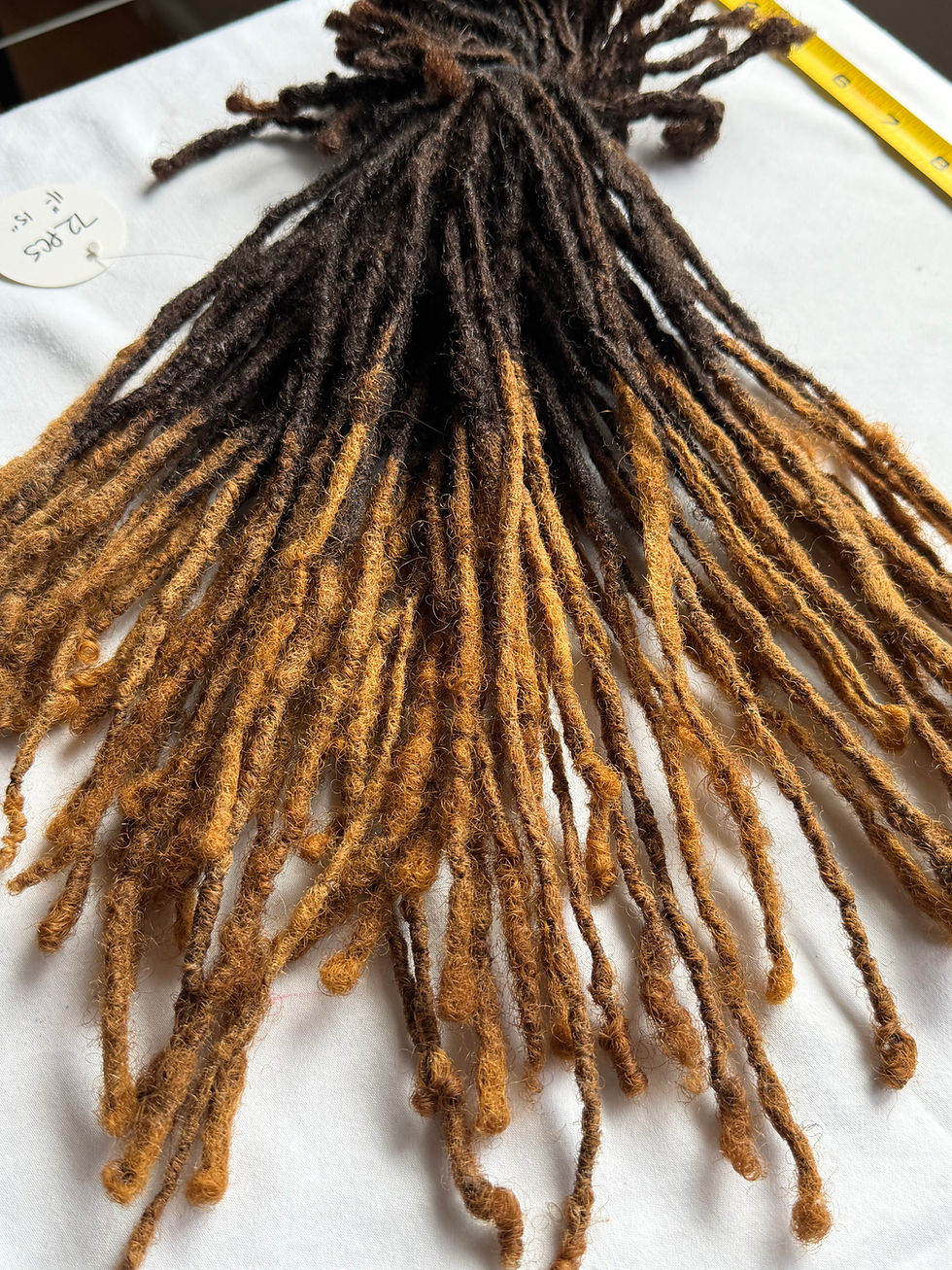 Thumbnail: Collection #2 Human Hair Grown Dreadlocks 72 pc bundle 15” long 