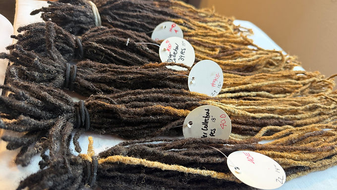 Janelle Collection #40 Real Human Hair Micro Locs