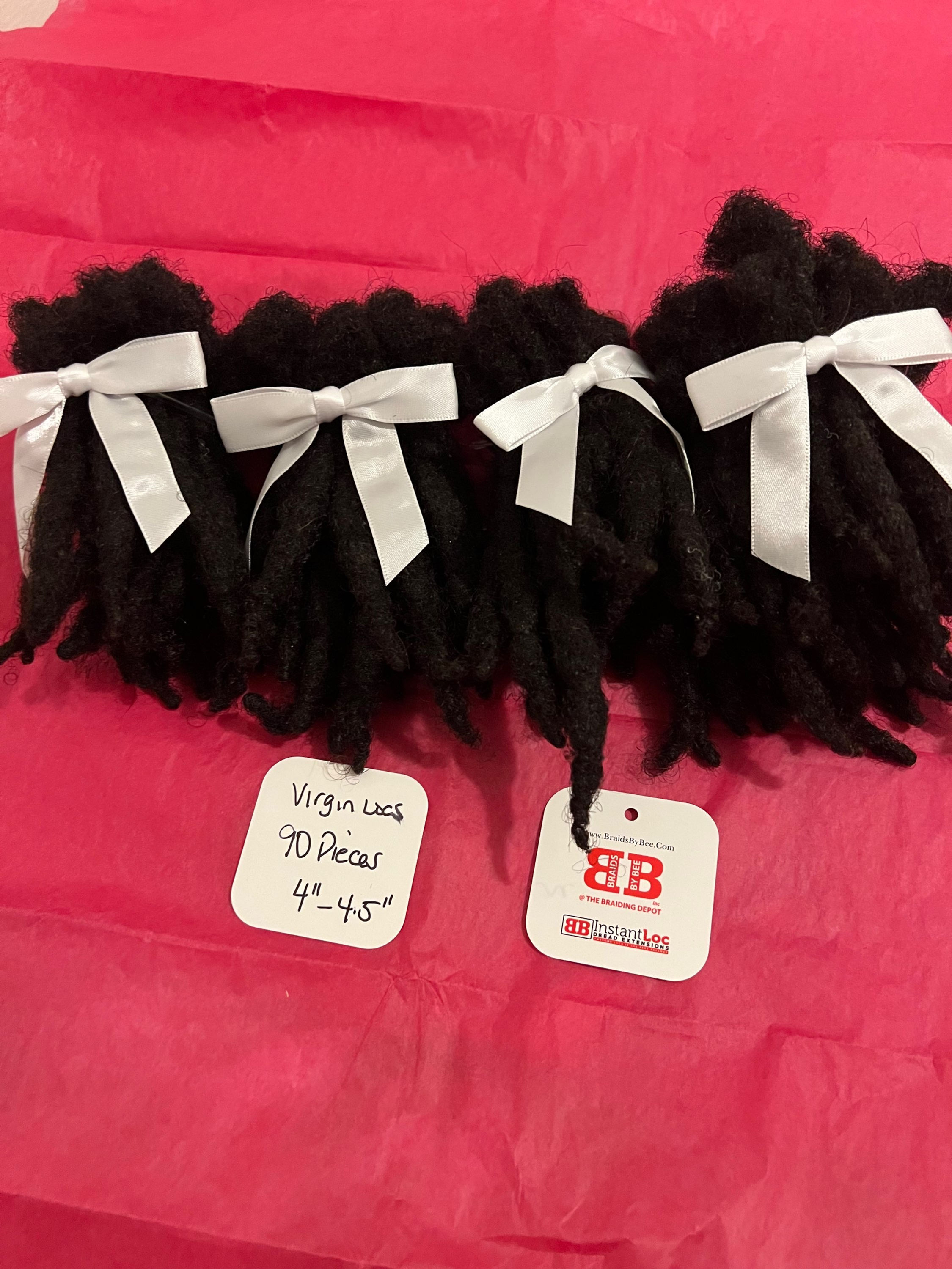 Virgin Locs 4” Human Hair 