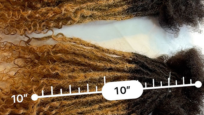 Collection #72 InstantLoc Dreadlock Extensions 10” 65pcs each bundle