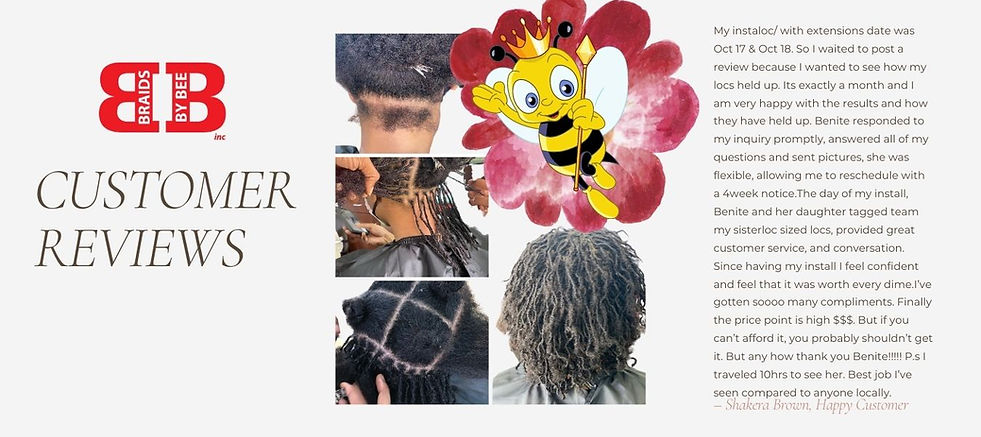 a review for braids by bee inc services 