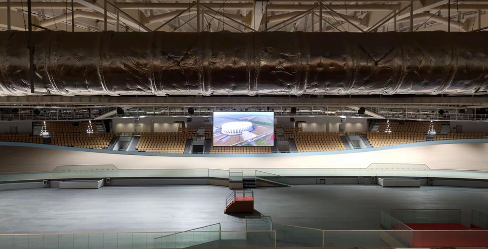 位于崇明的上海自行车馆正式启用