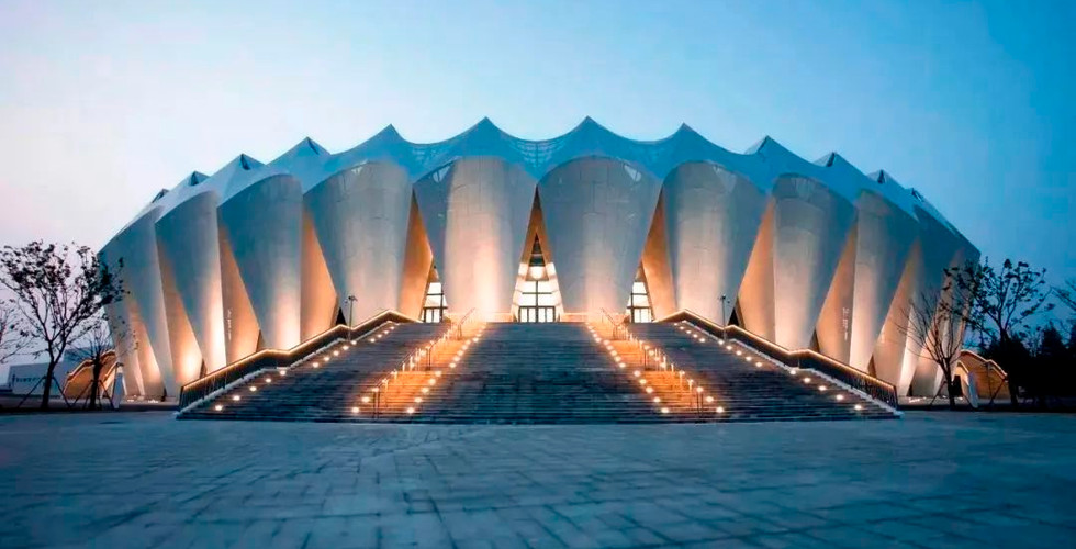 位于崇明的上海自行车馆正式启用