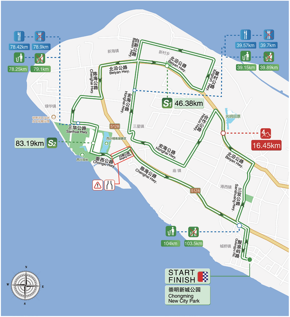 2025环崇明岛女子世巡赛S1 | 崇西赛段激战落幕,乔治娅·贝克(Georgia BAKER)双衫加身