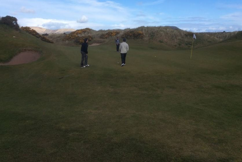 Fourth green