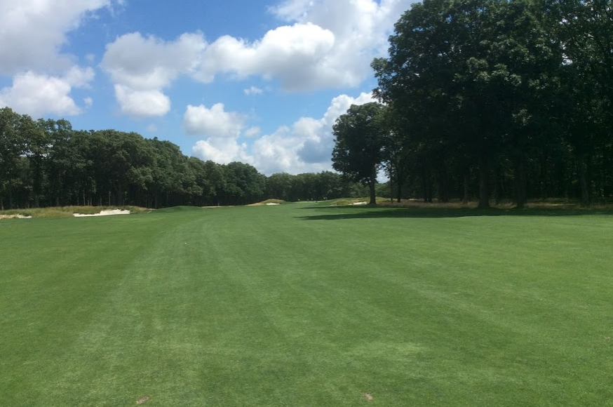 Seventh fairway
