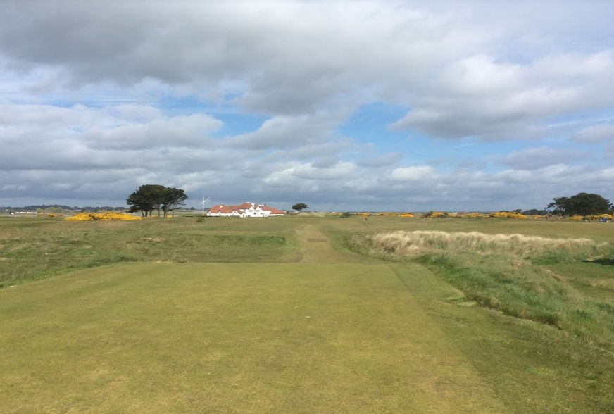 Ninth tee