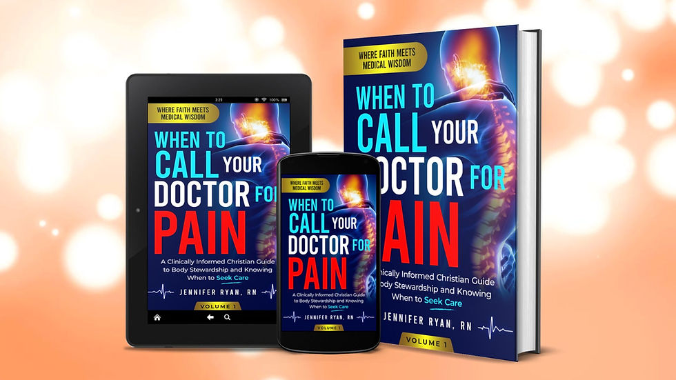 When To Call Your Doctor For Pain - You Need This Book