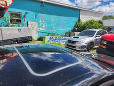 Our New Sign is Up at Baldassarre Automotive, Thanks to Harbor Sign of Portsmouth!