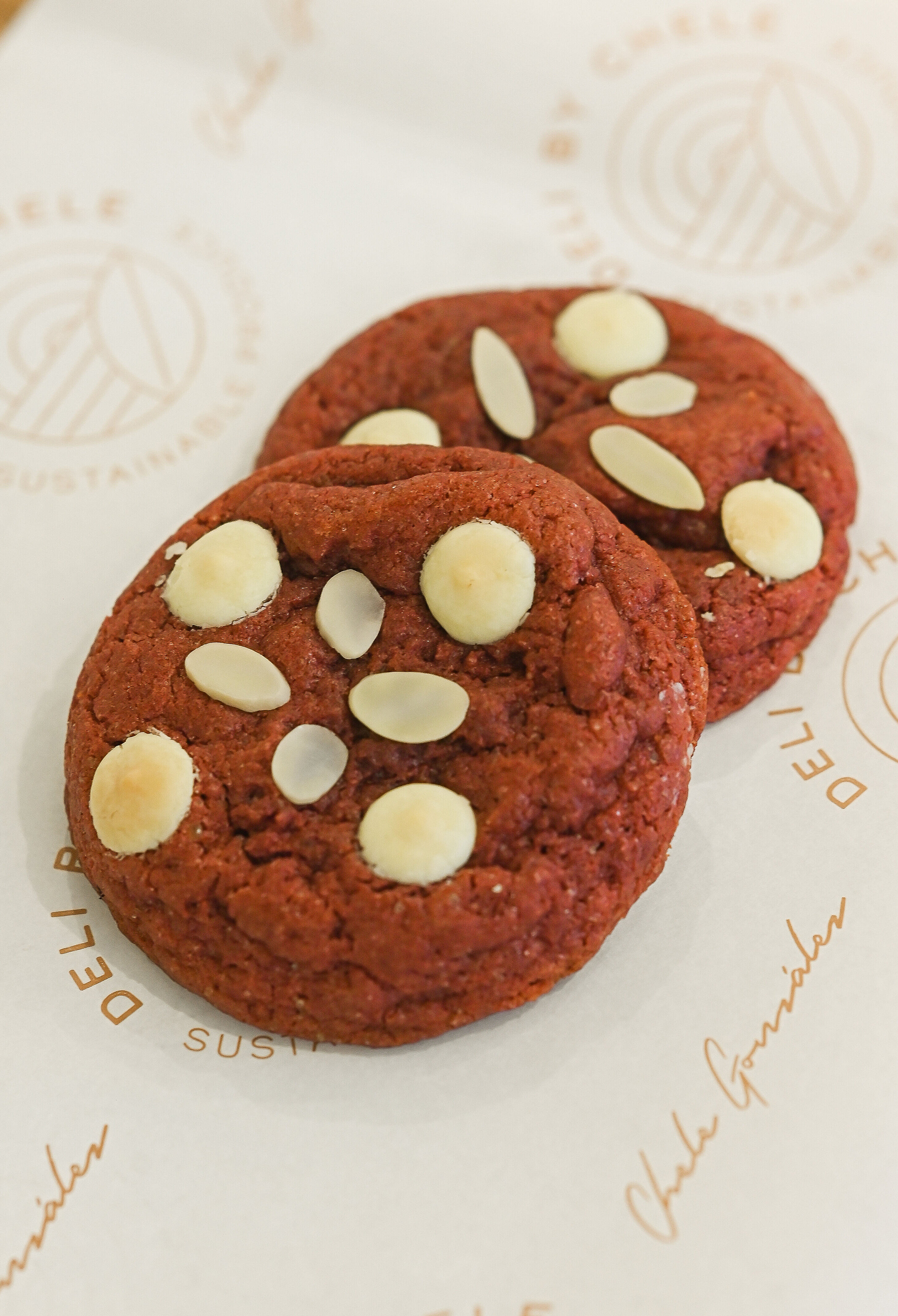 Red Velvet Cream Cheese Cookie