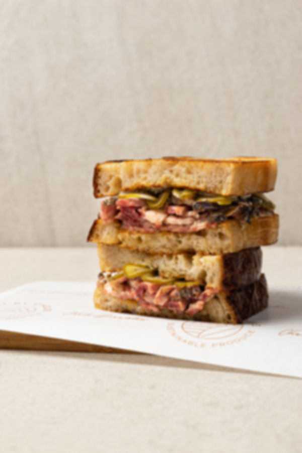 New York Style Brisket Pastrami Sandwich