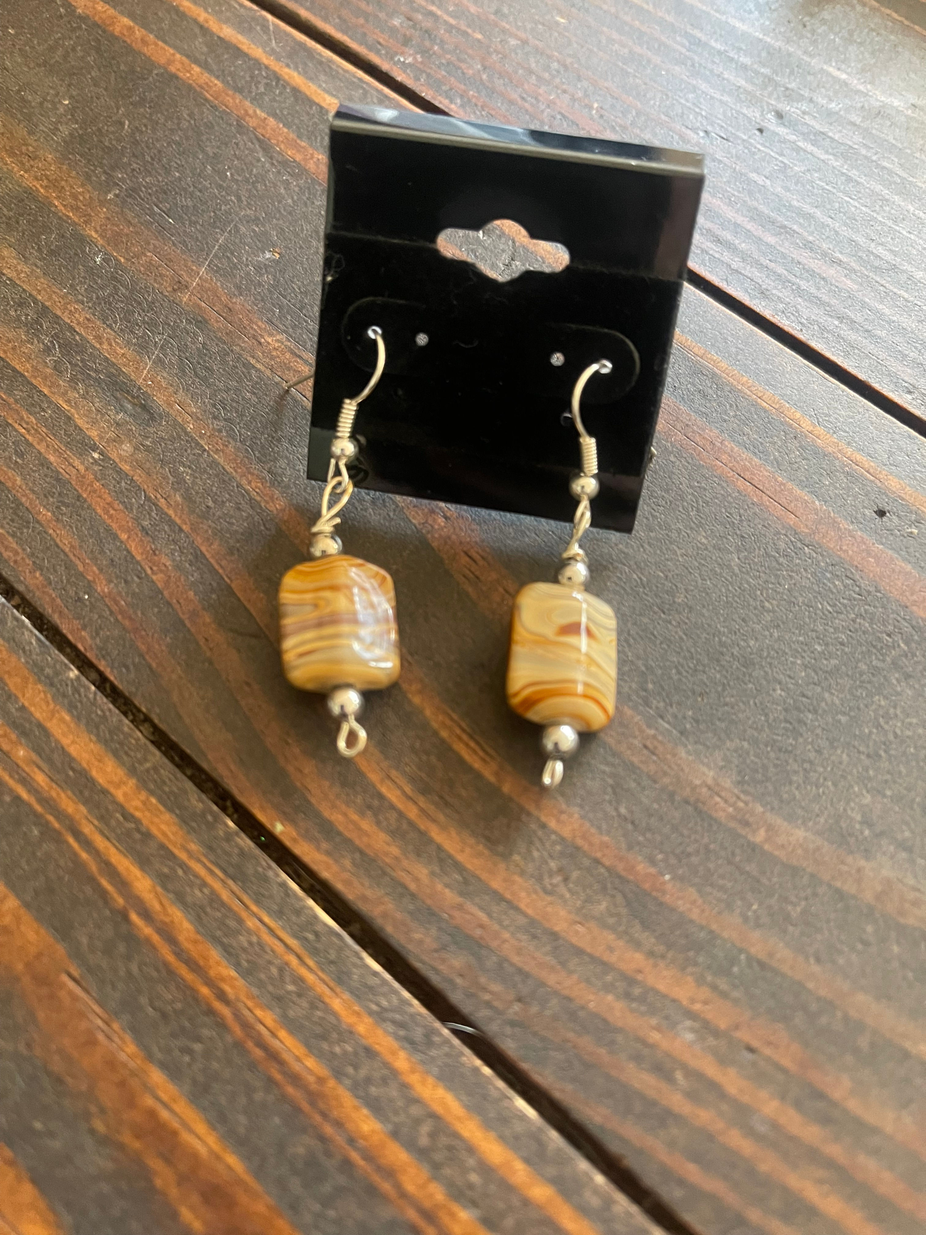 Jasper Earrings