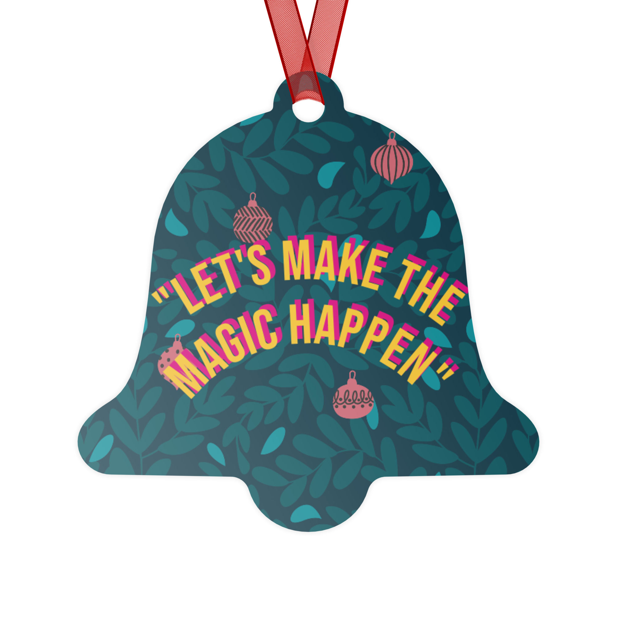 Double-sided ceramic ornaments