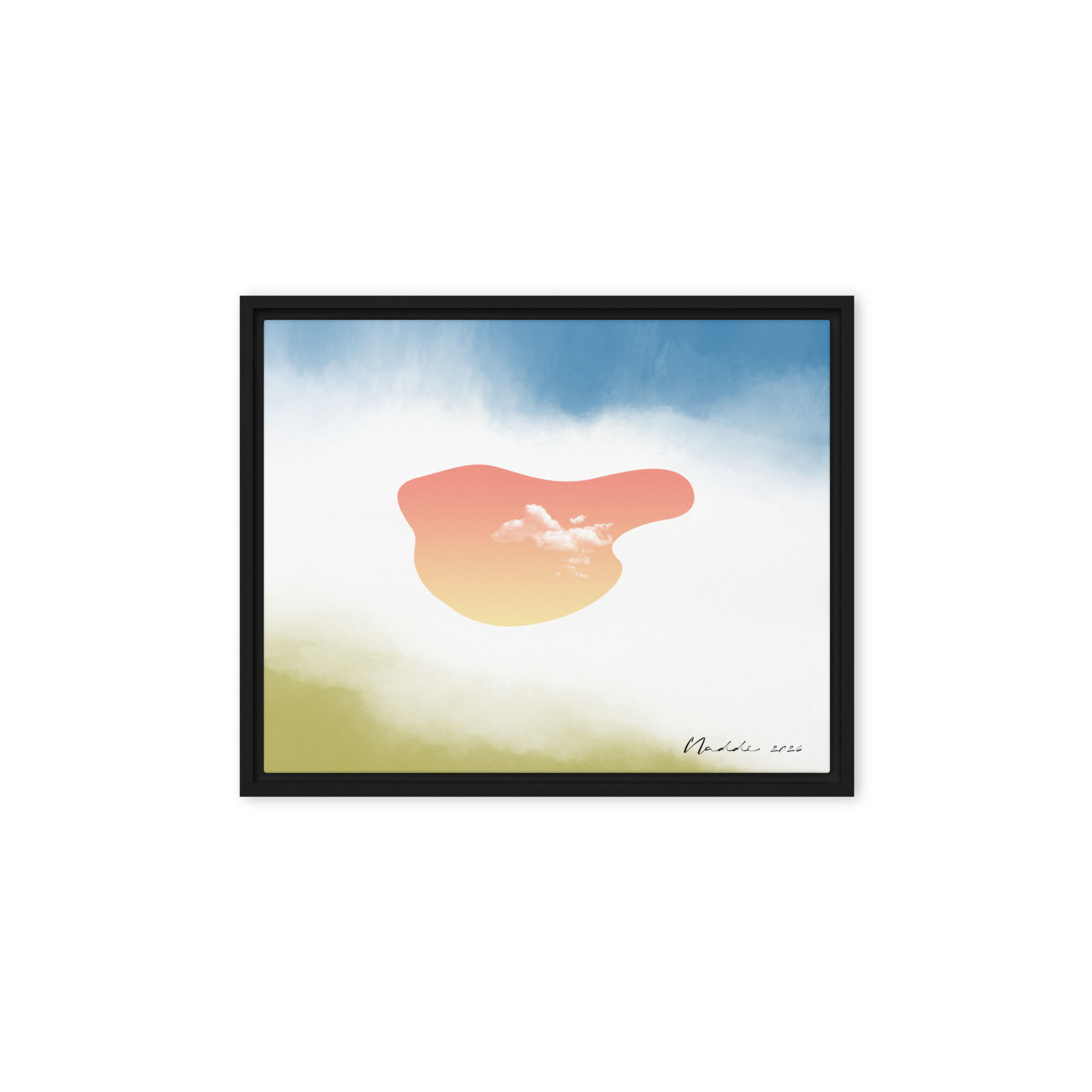 Framed canvas "Summer Sets" - N.A.D.D.I