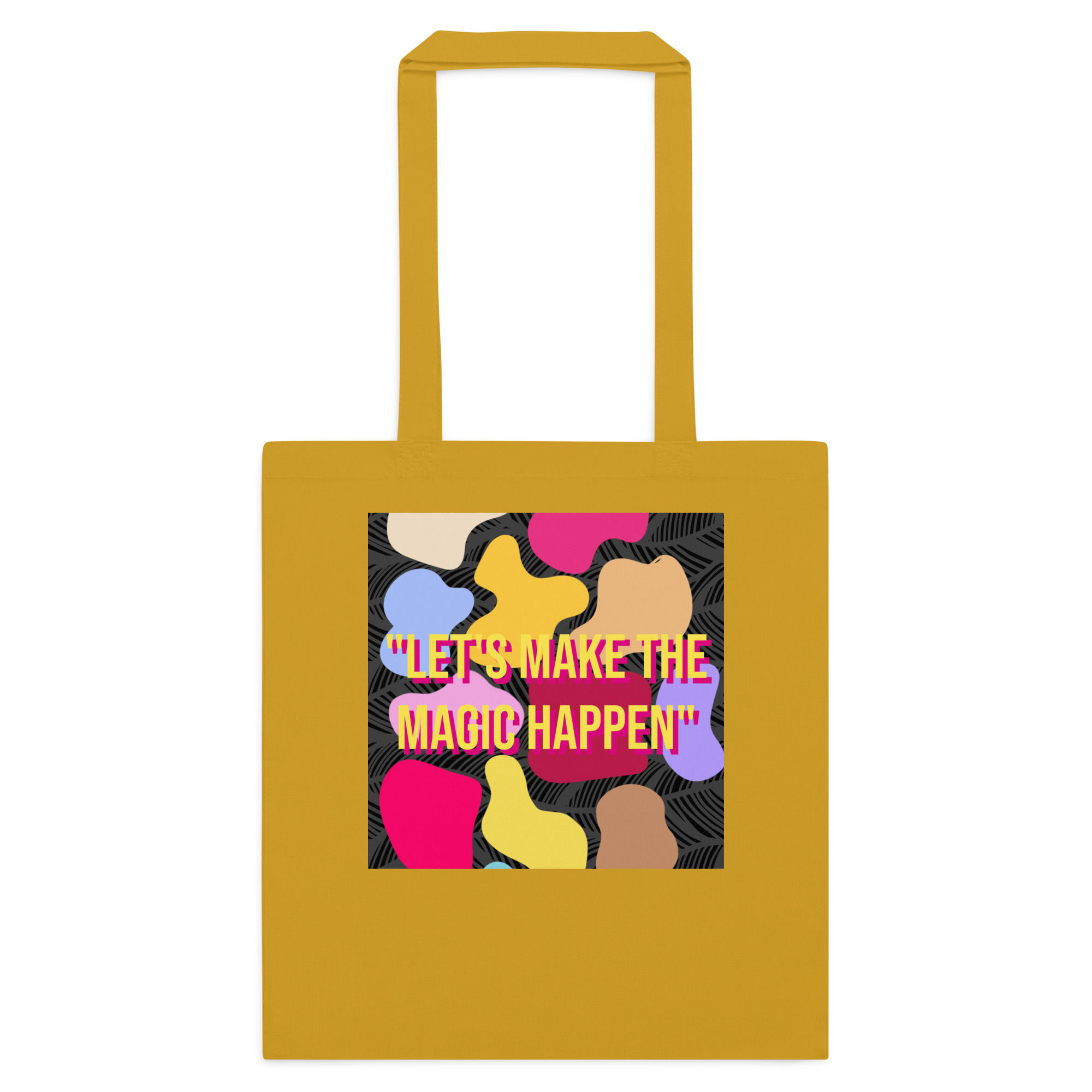 Cotton color tote bag