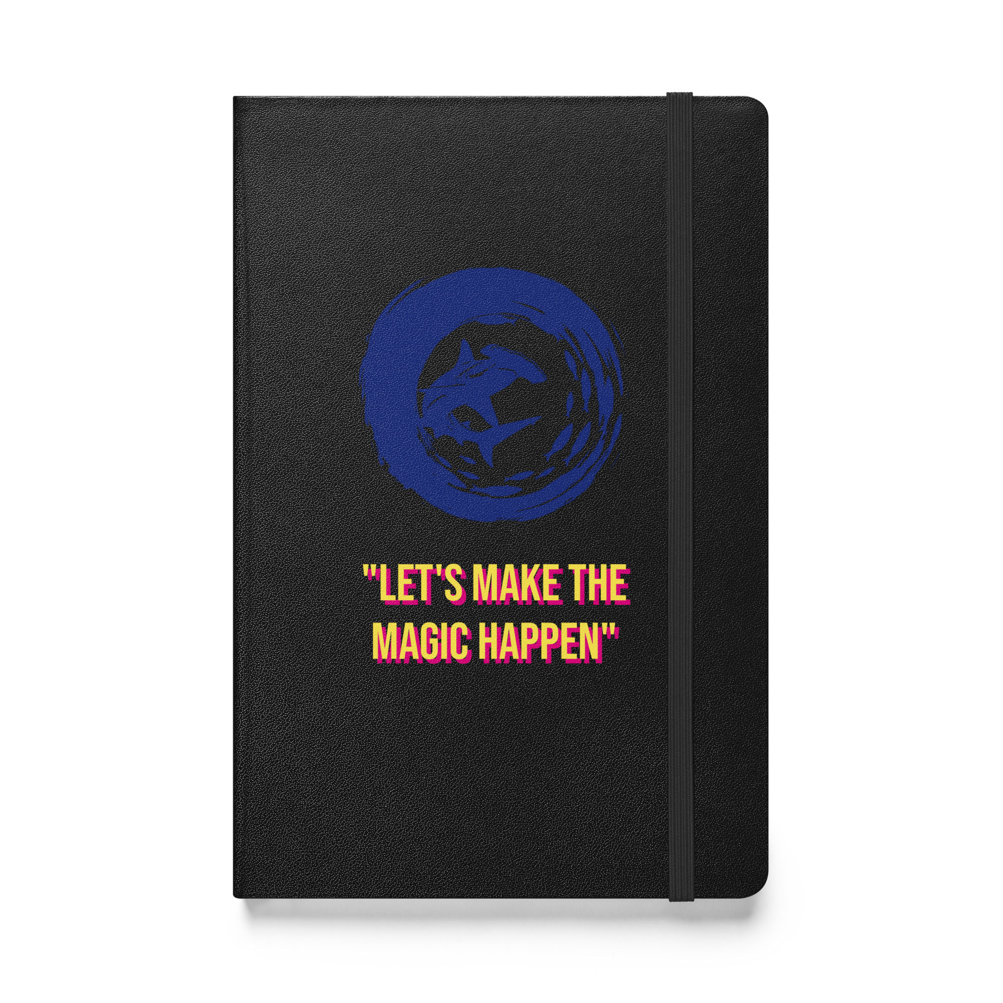 Hardcover bound notebook