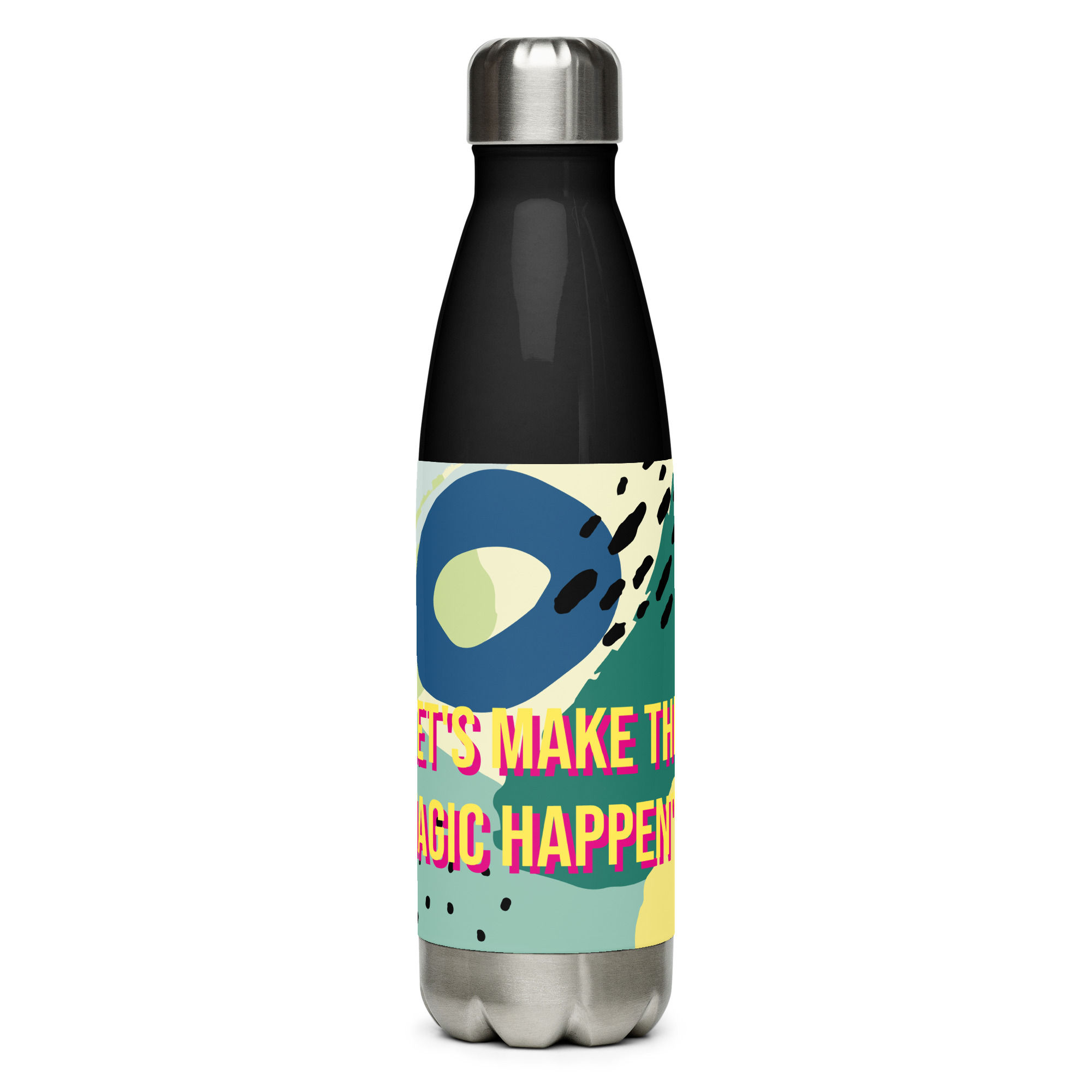 Stainless steel water bottle
