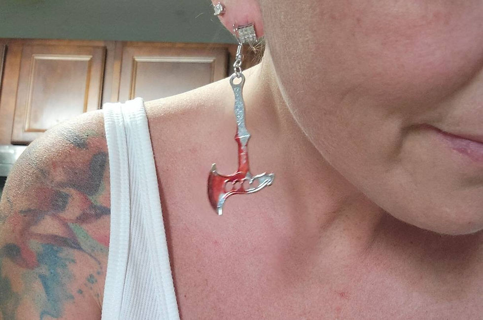 Thumbnail: Bloody earrings
