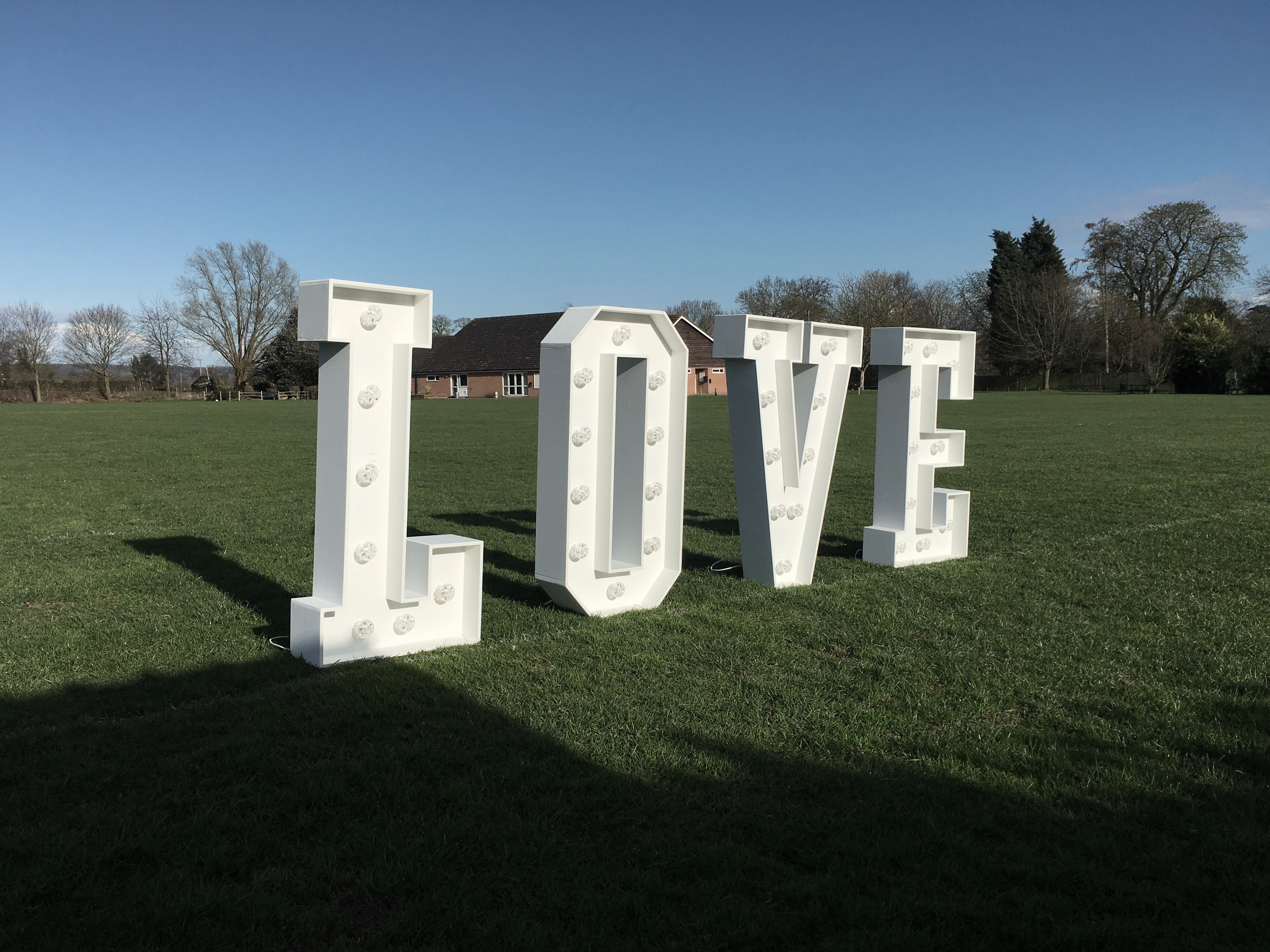 GIANT OUTDOOR MARQUEE LETTERS PRICES
