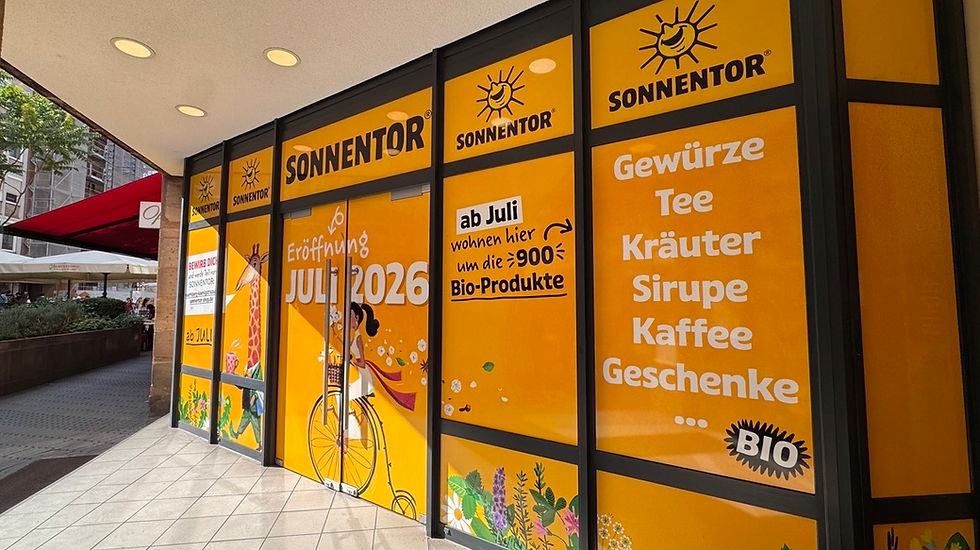 SONNENTOR eröffnet Geschäft in Nürnbergs Innenstadt