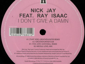 'I Don't Give a Damn' reaches 11 on ARIA Dance Chart