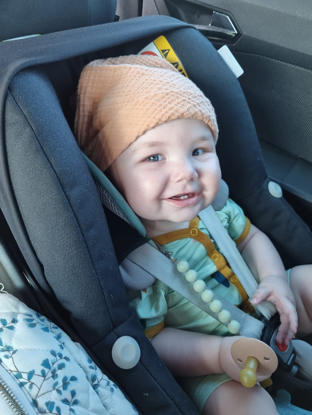 Baby in autostoel