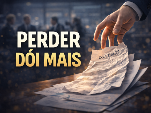 Aversão à Perda e Negociação: Por Que Concessões Acontecem Sob Pressão