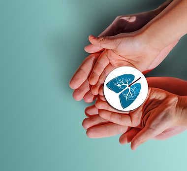 Adult and child hands holding lung, world tuberculosis day, world no tobacco day, lung can