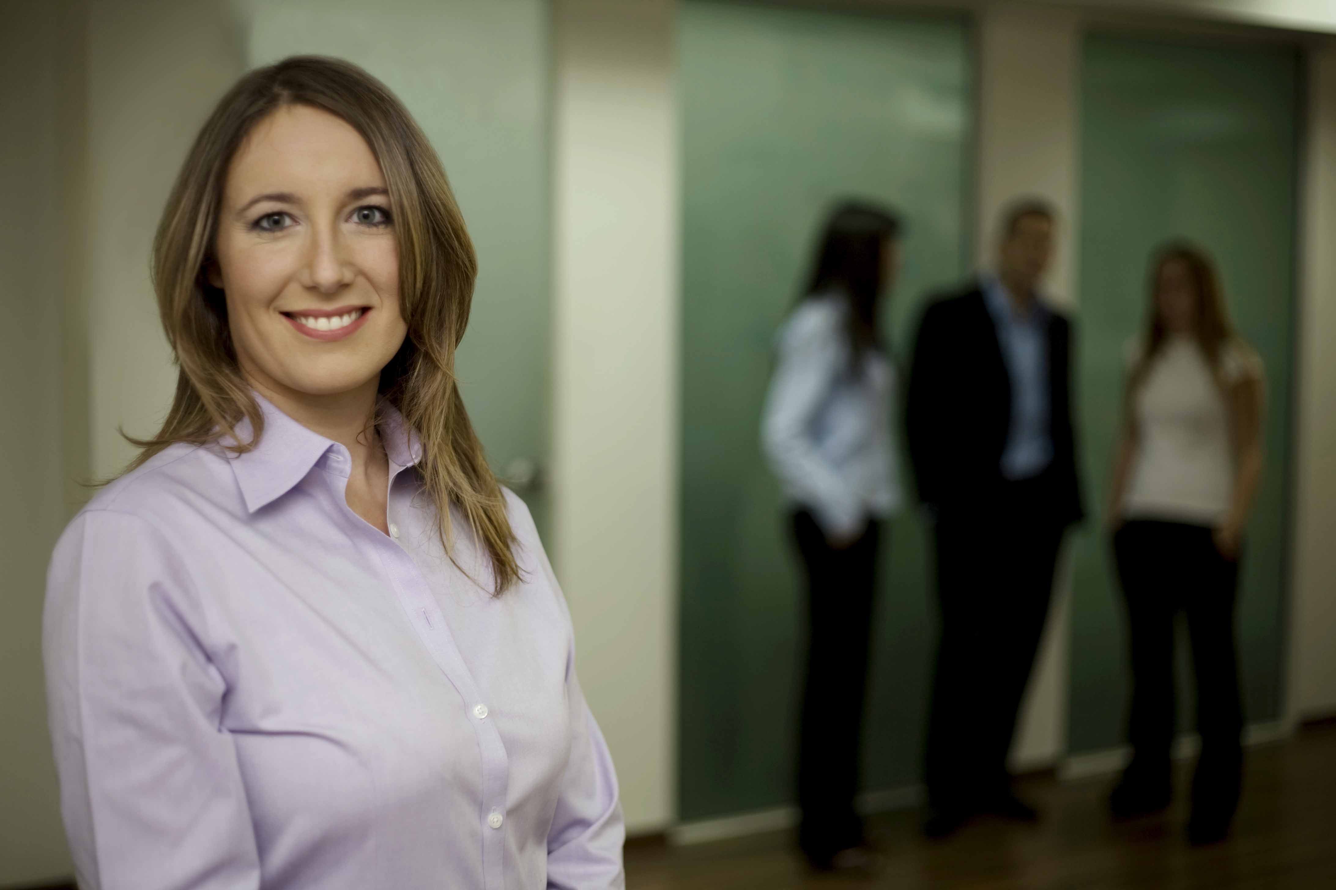 Businesswoman Smiling