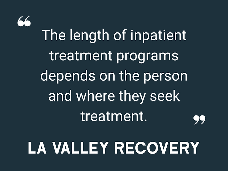 how long is inpatient alcohol rehab